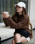 Cashmere Blend Oversized Sweater