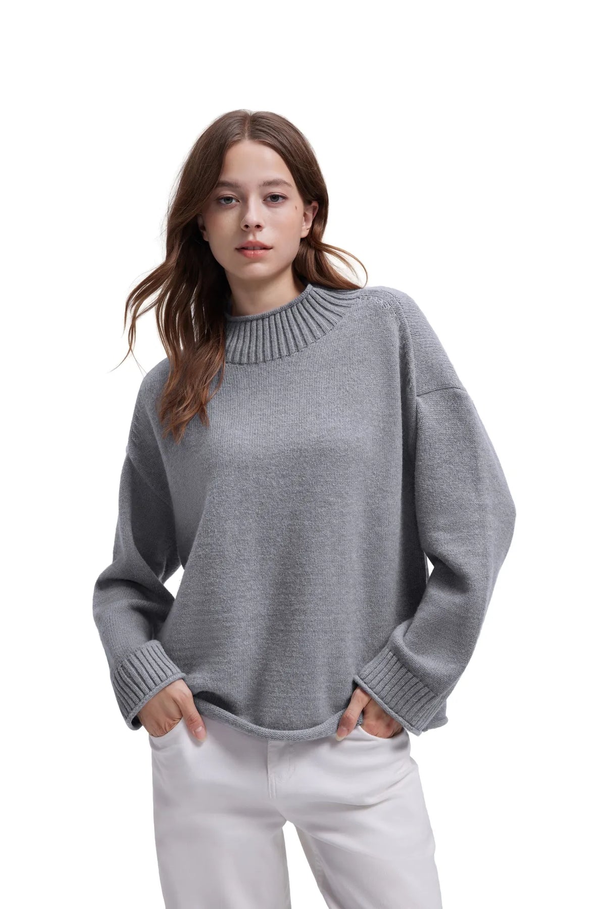 Cashmere Blend Oversized Sweater