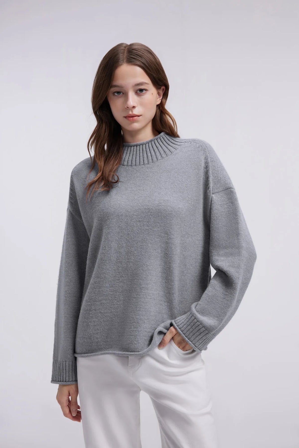 Cashmere Blend Oversized Sweater