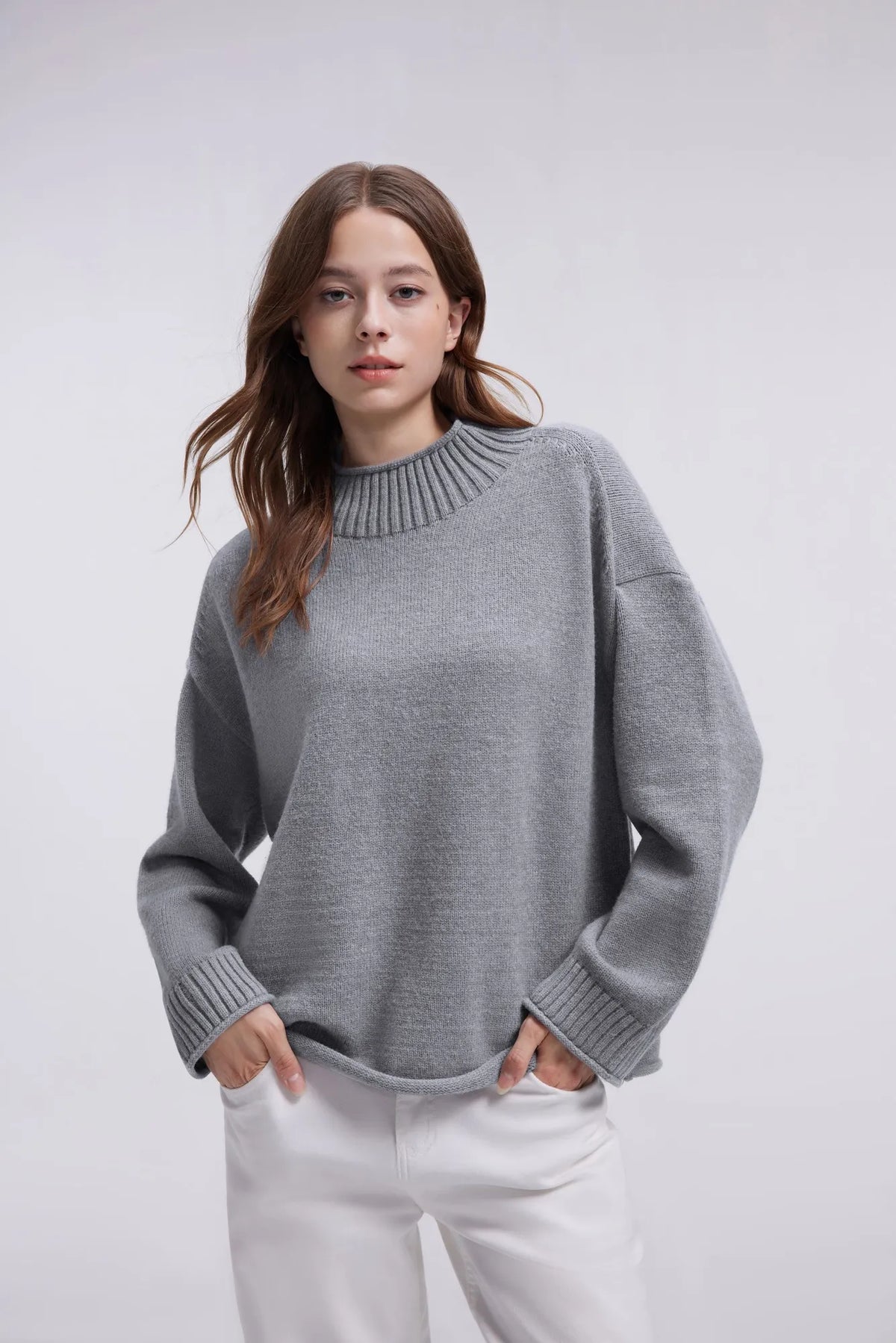 Cashmere Blend Oversized Sweater