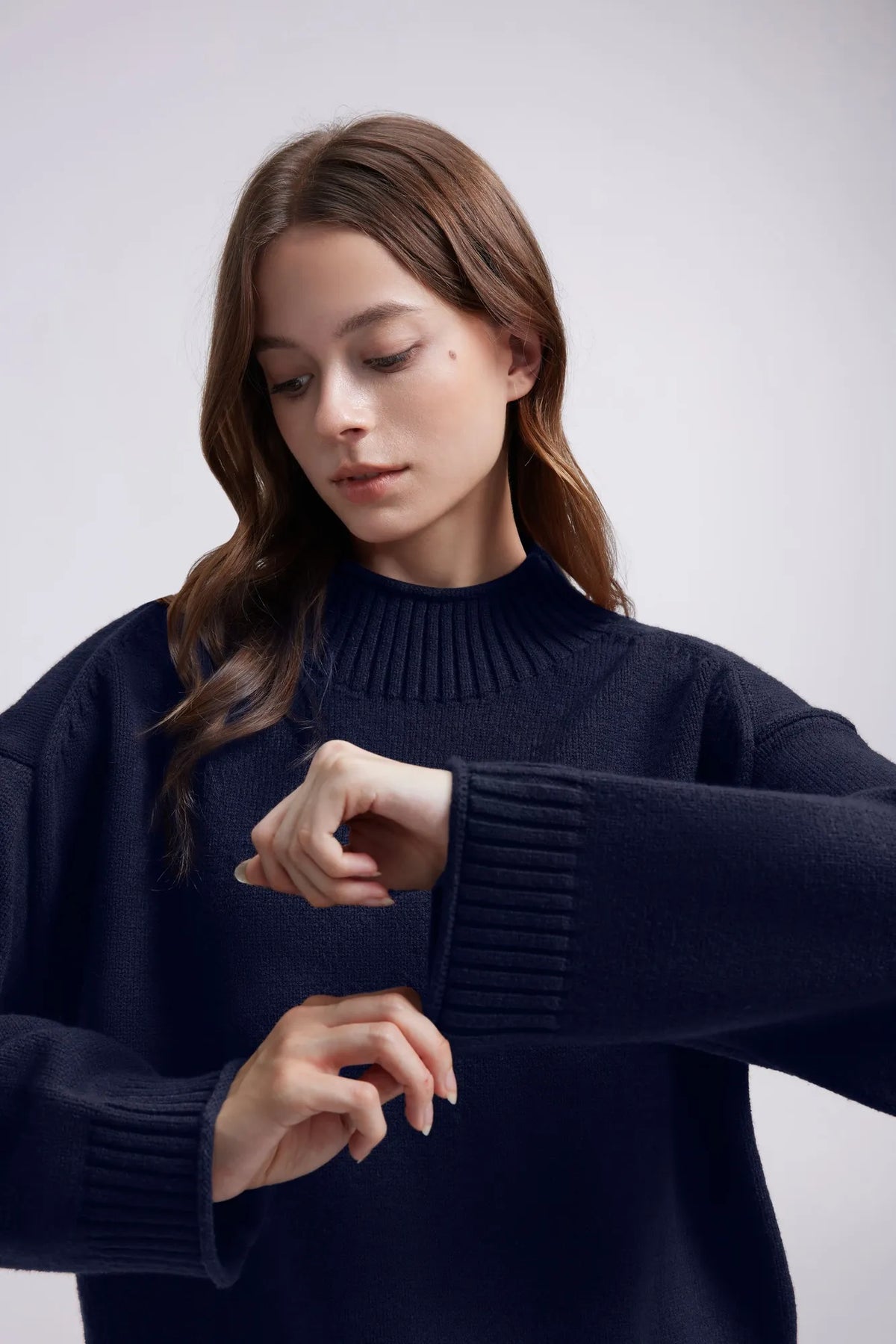 Cashmere Blend Oversized Sweater