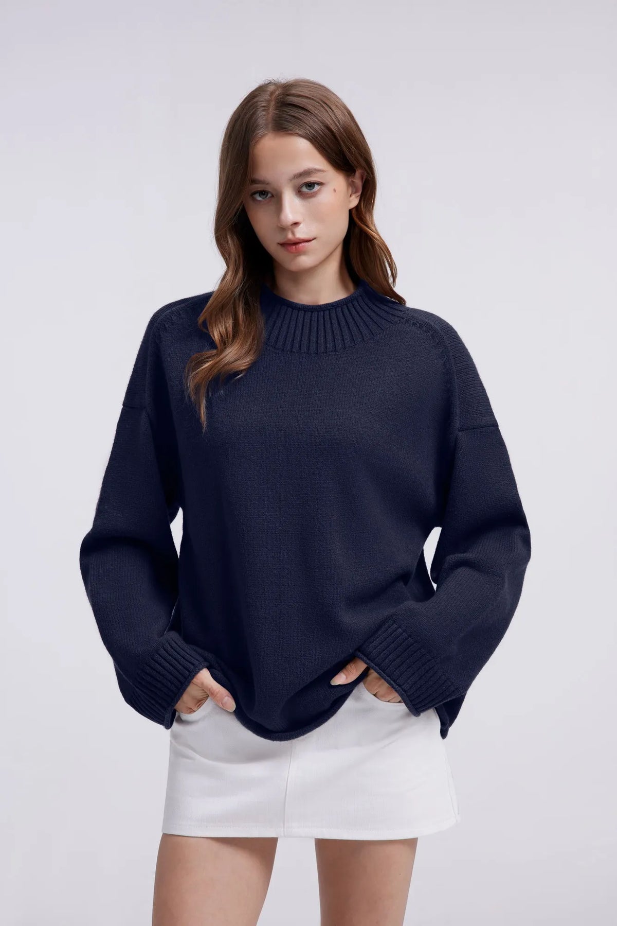 Cashmere Blend Oversized Sweater
