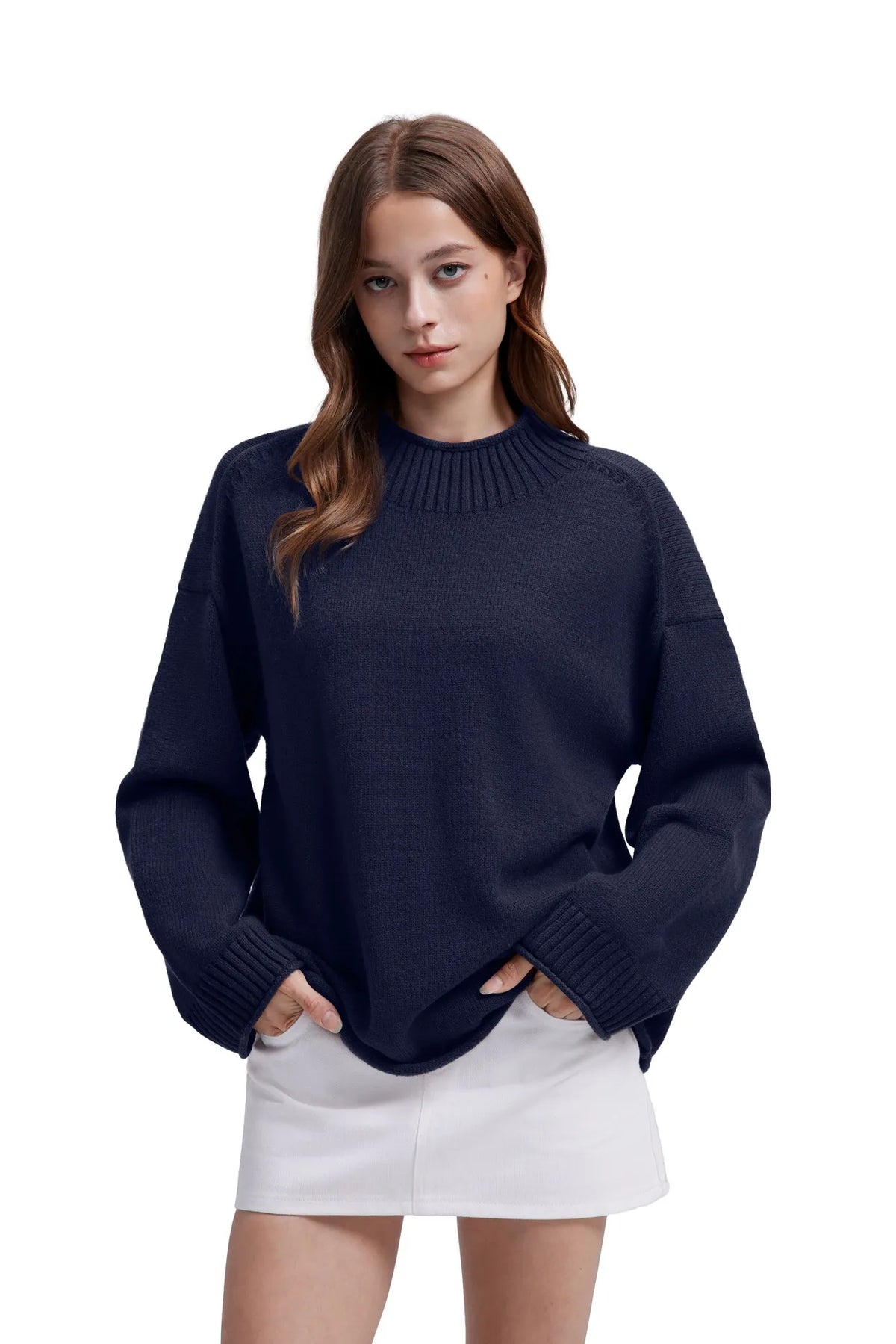 Cashmere Blend Oversized Sweater