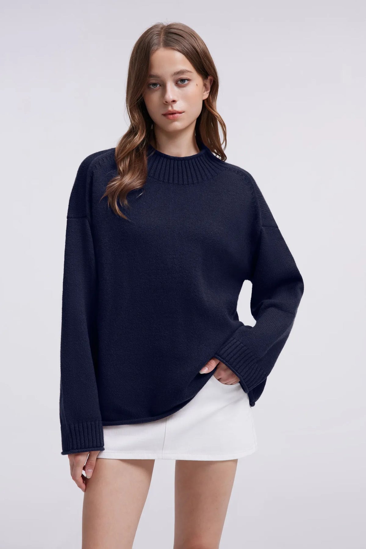 Cashmere Blend Oversized Sweater