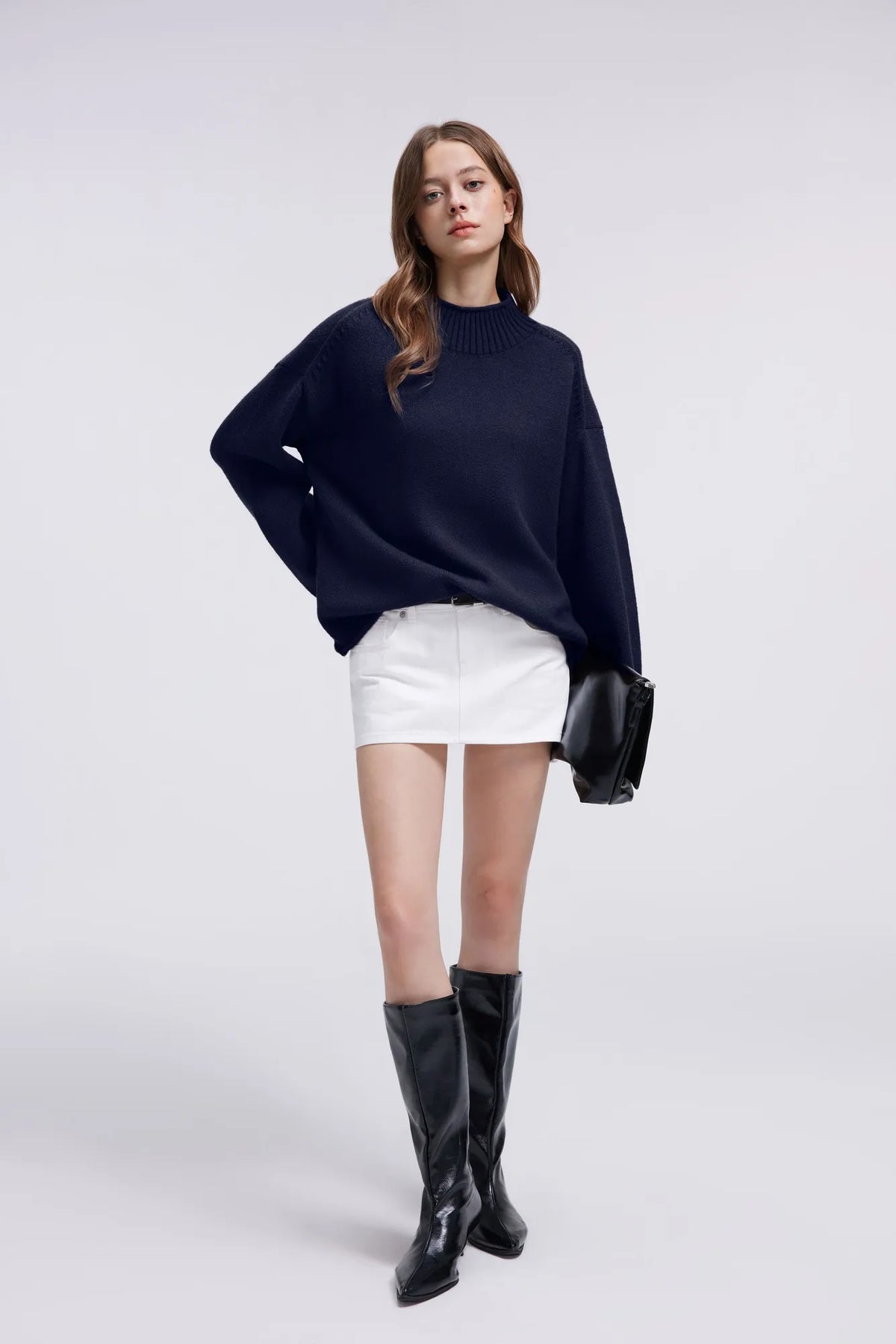Cashmere Blend Oversized Sweater
