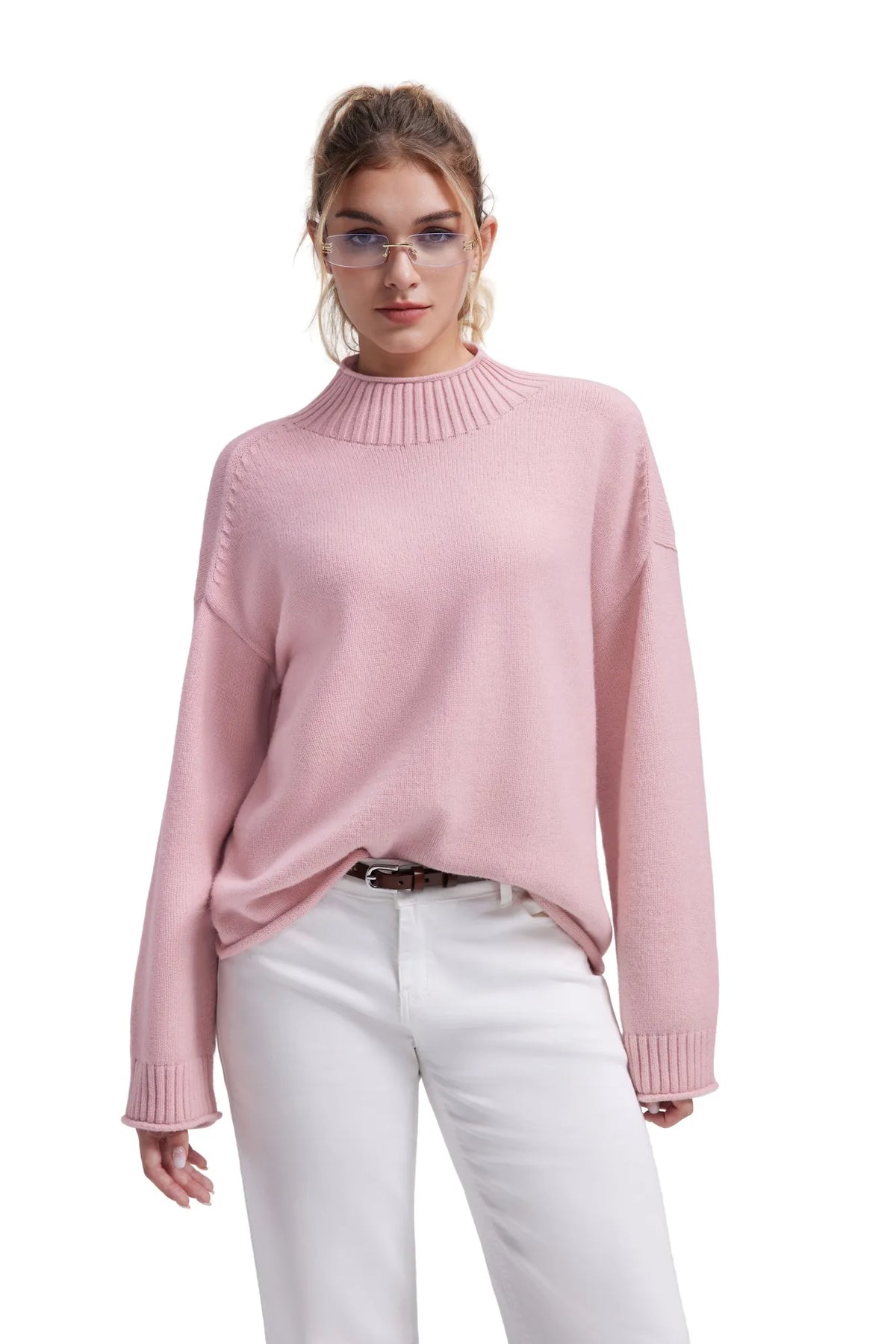 Cashmere Blend Oversized Sweater
