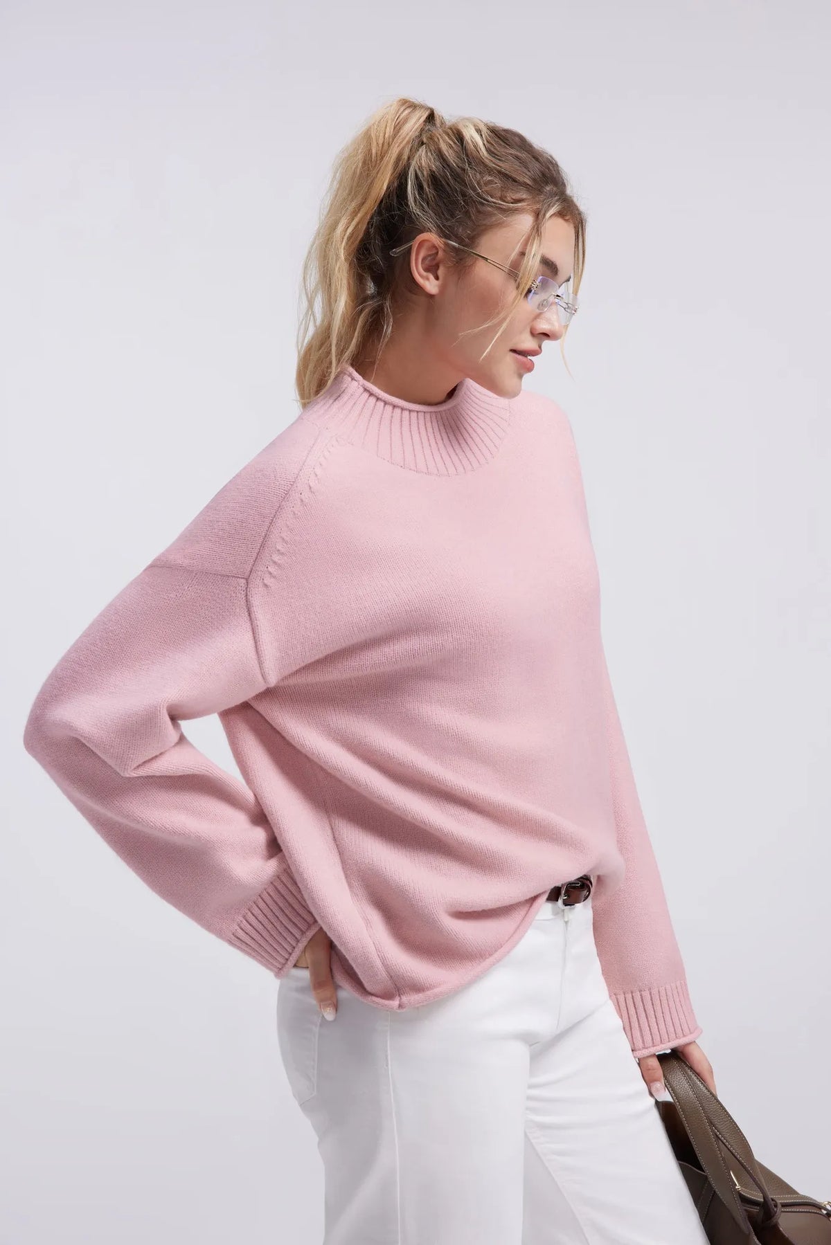 Cashmere Blend Oversized Sweater