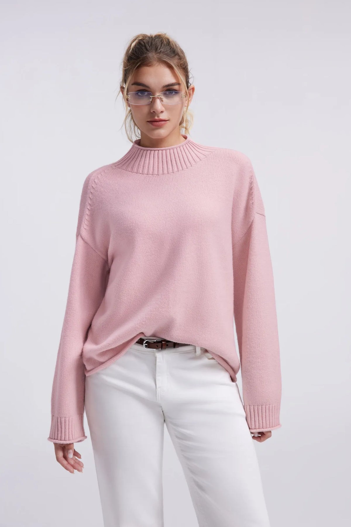 Cashmere Blend Oversized Sweater