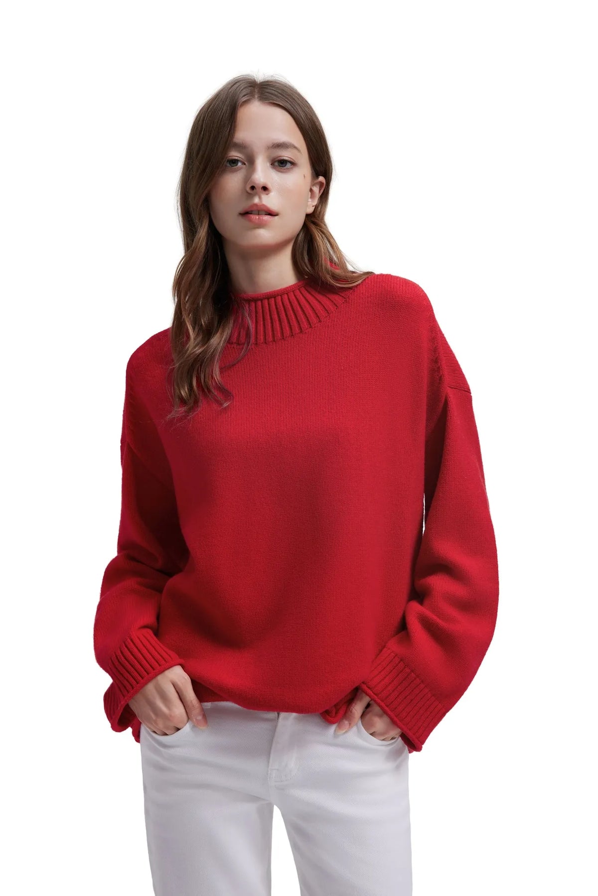 Cashmere Blend Oversized Sweater