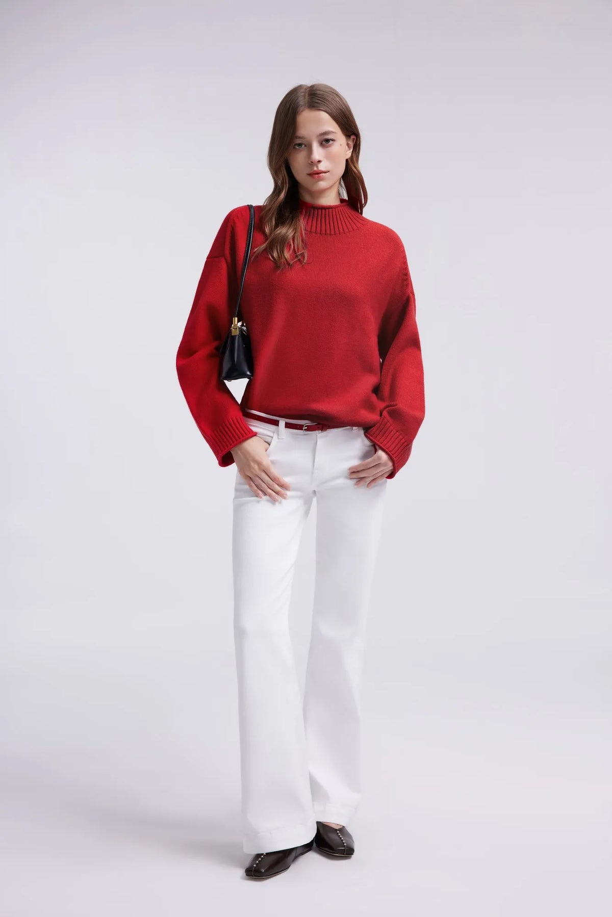 Cashmere Blend Oversized Sweater