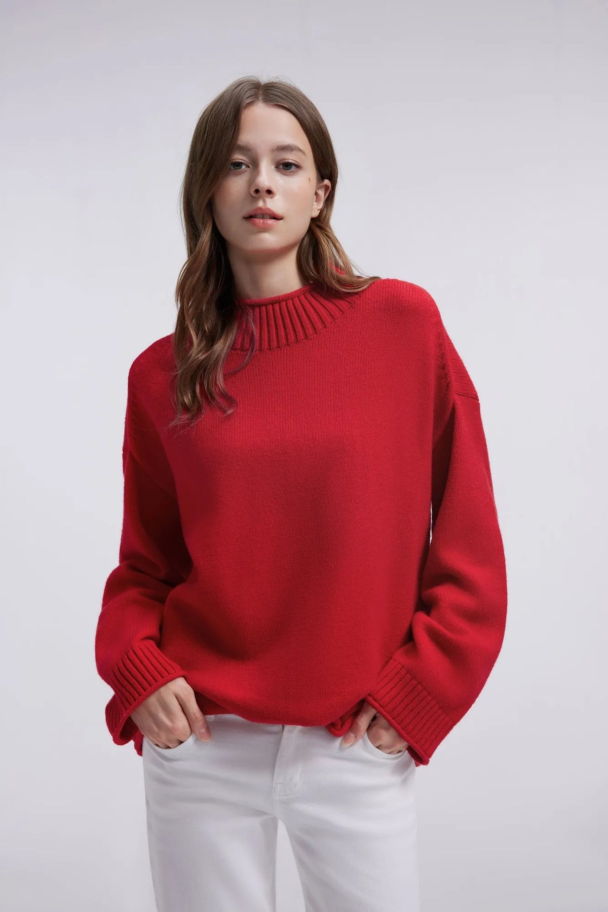 Cashmere Blend Oversized Sweater