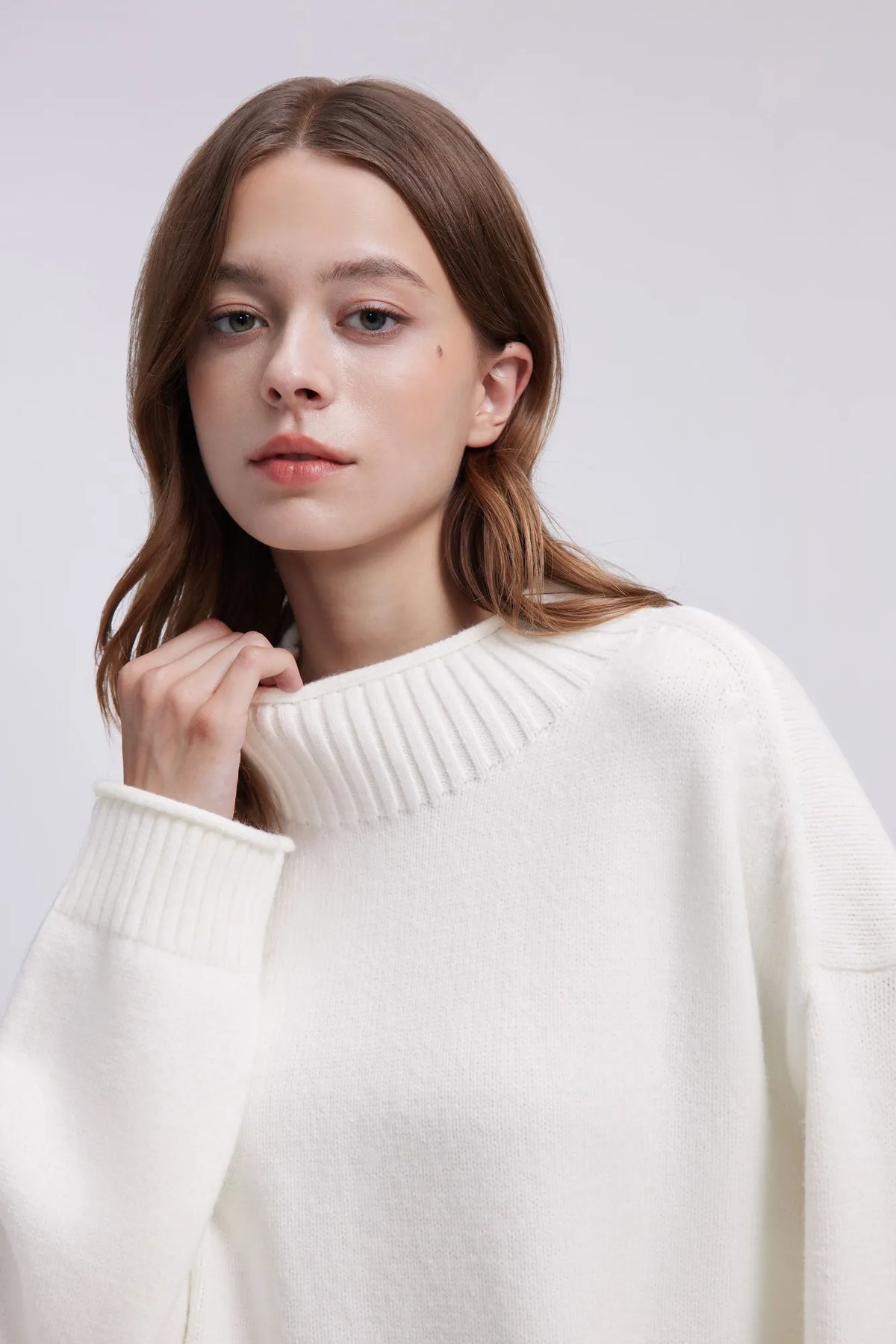 Cashmere Blend Oversized Sweater