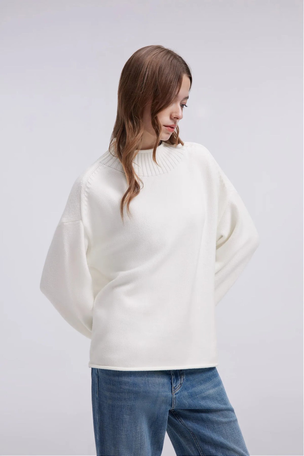 Cashmere Blend Oversized Sweater
