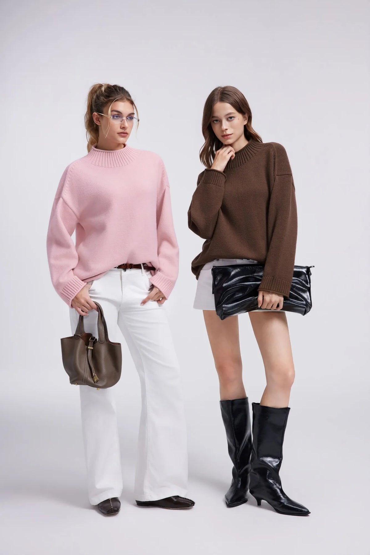 Cashmere Blend Oversized Sweater