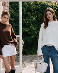 Cashmere Blend Oversized Sweater