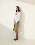 Wool V Neck Wrap Sweater - Long Sleeve-SUUKSESS-SUUKSESS