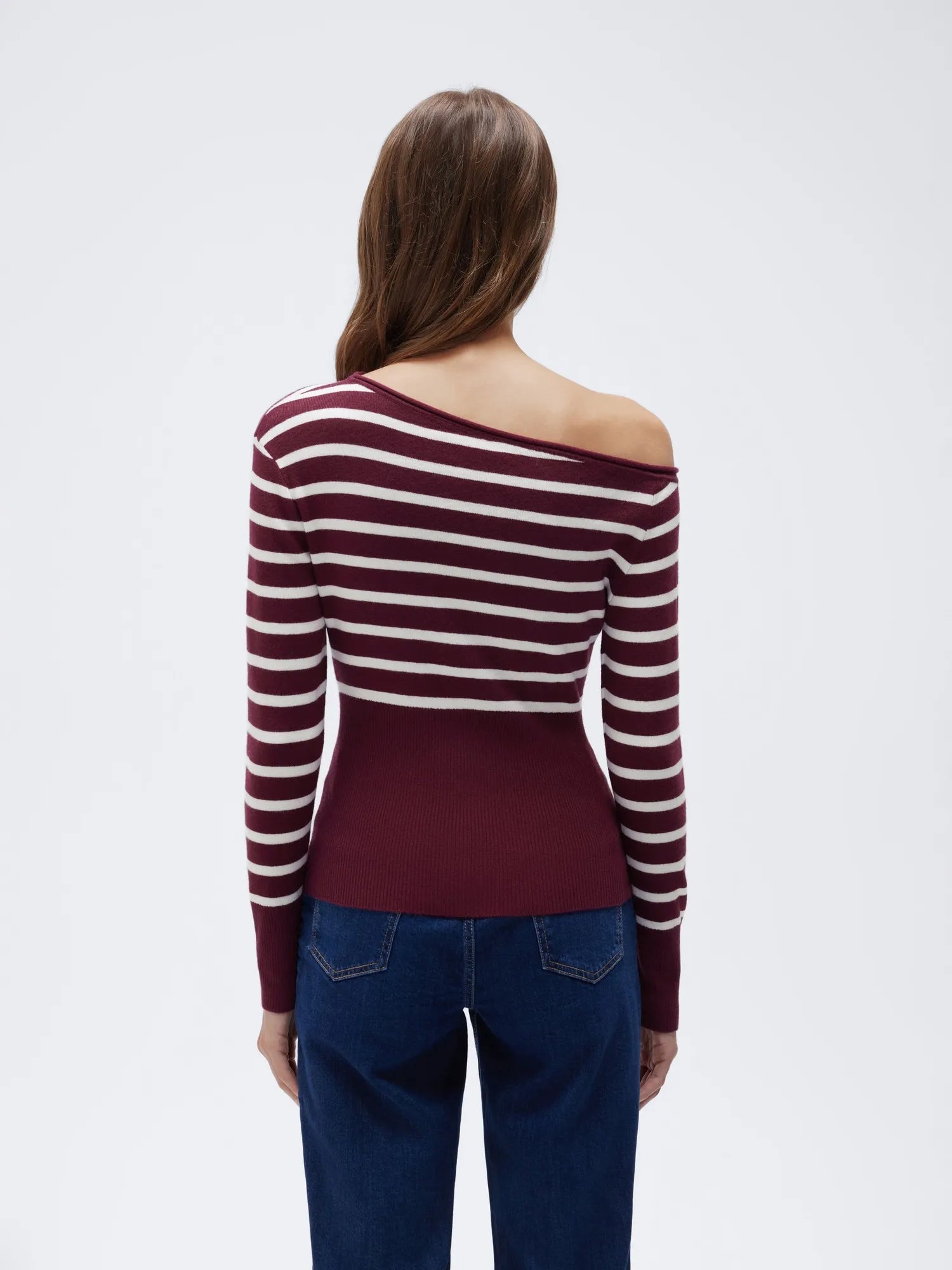 Fall Off the Shoulder Soft Sweater-SUUKSESS-SUUKSESS