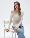 Fall Off the Shoulder Soft Sweater-SUUKSESS-SUUKSESS