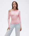 Fall Off the Shoulder Soft Sweater-SUUKSESS-SUUKSESS