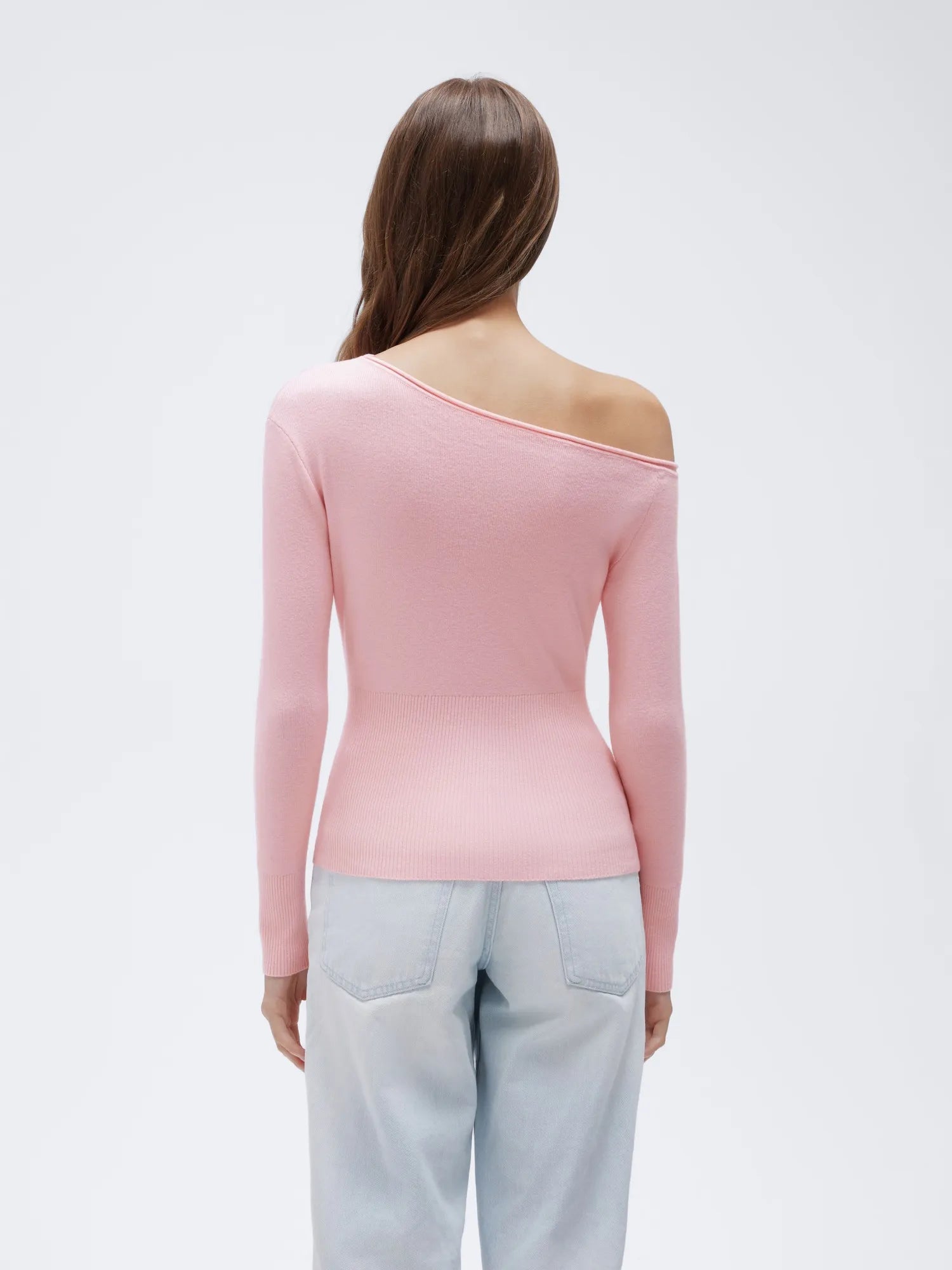 Fall Off the Shoulder Soft Sweater-SUUKSESS-SUUKSESS