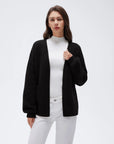 Cashmere Open Front Cardigan Sweaters-SS-SUUKSESS