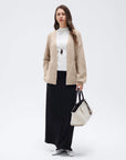 Cashmere Open Front Cardigan Sweaters-SS-SUUKSESS