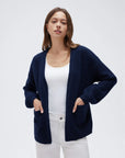 Cashmere Open Front Cardigan Sweaters-SS-SUUKSESS