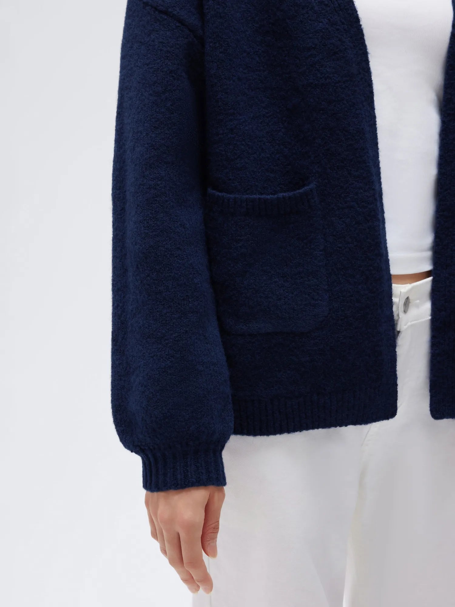 Cashmere Open Front Cardigan Sweaters-SS-SUUKSESS