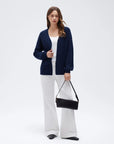 Cashmere Open Front Cardigan Sweaters-SS-SUUKSESS