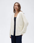 Cashmere Open Front Cardigan Sweaters-SS-SUUKSESS