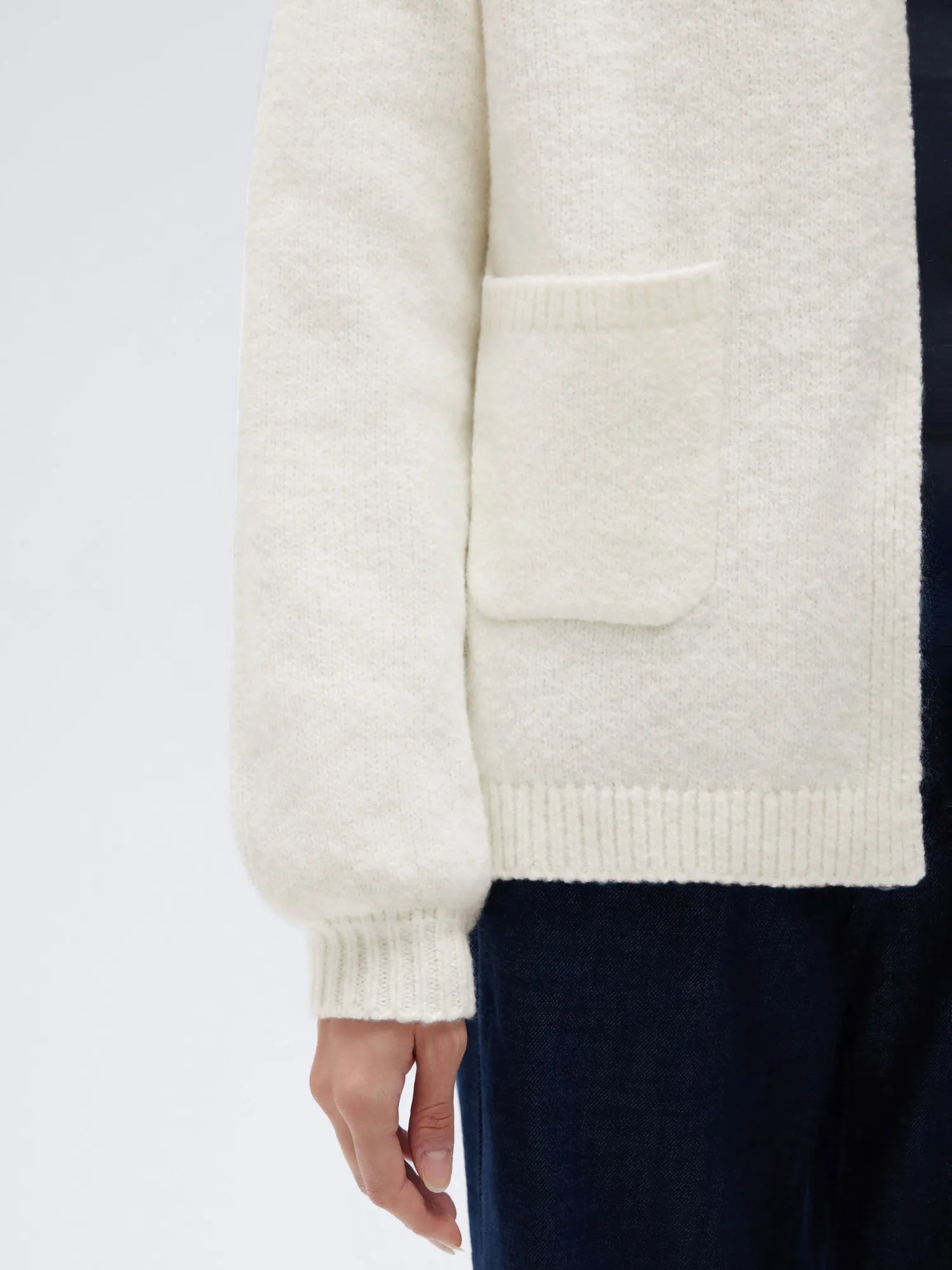 Cashmere Open Front Cardigan Sweaters-SS-SUUKSESS