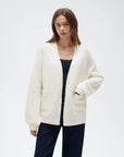 Cashmere Open Front Cardigan Sweaters-SS-SUUKSESS