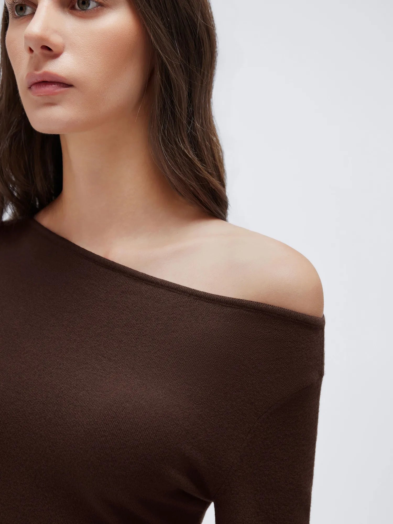 Cashmere Cinched Waist Boat Neck Bell Sleeve Sweaters-SUUKSESS-SUUKSESS