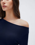 Cashmere Cinched Waist Boat Neck Bell Sleeve Sweaters-SUUKSESS-SUUKSESS