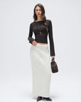 Cashmere Cinched Waist Boat Neck Bell Sleeve Sweaters-SUUKSESS-SUUKSESS