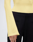 Cashmere Cinched Waist Boat Neck Bell Sleeve Sweaters-SUUKSESS-SUUKSESS
