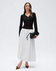Cashmere Fitted Waist Cardigan Sweater