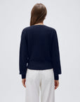 Wool V Neck Tie Waist Sweater - Long Sleeve-SUUKSESS-SUUKSESS