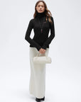 Cashmere Blend Turtle Neck Sweaters - Long Sleeve