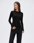 Cashmere Crewneck Cardigan Sweater