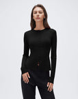 Cashmere Crewneck Cardigan Sweater