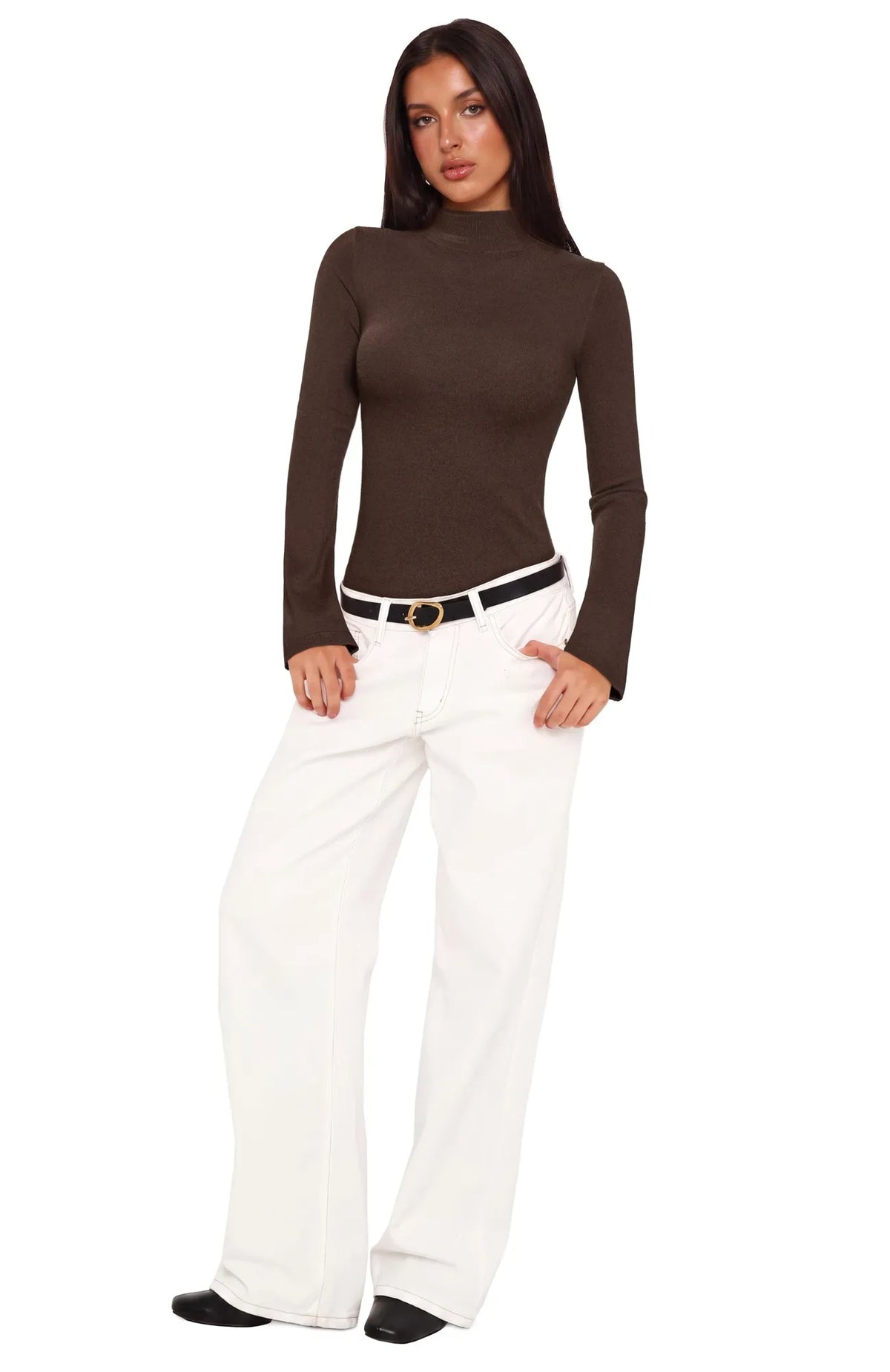Cashmere Blend Turtleneck Sweaters - Long Sleeve