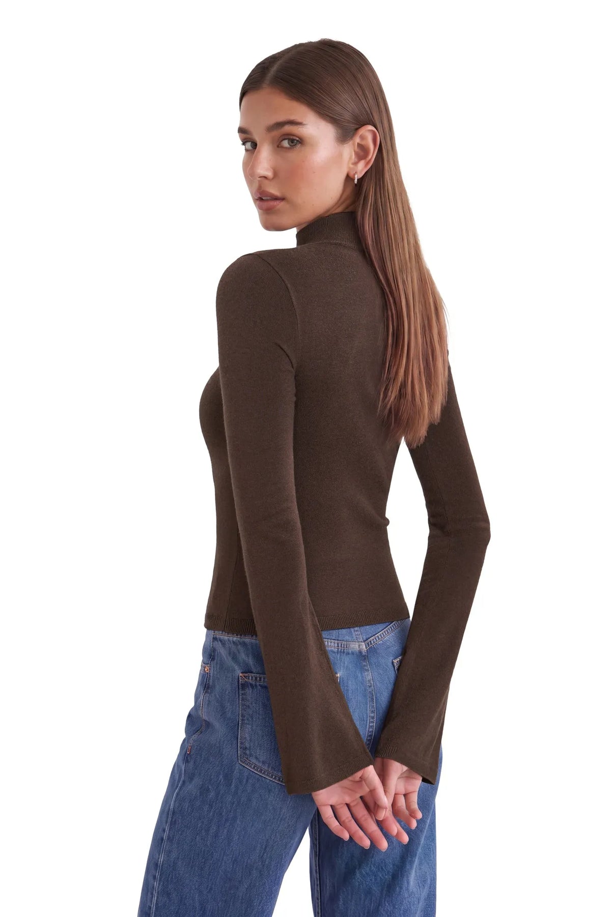 Cashmere Blend Turtleneck Sweaters - Long Sleeve