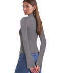 Cashmere Blend Turtleneck Sweaters - Long Sleeve