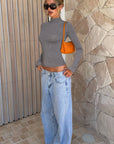Cashmere Blend Turtleneck Sweaters - Long Sleeve