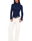 Cashmere Blend Turtleneck Sweaters - Long Sleeve
