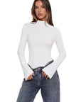 Cashmere Blend Turtleneck Sweaters - Long Sleeve