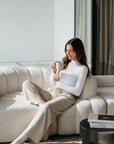 Cashmere Blend Turtleneck Sweaters - Long Sleeve