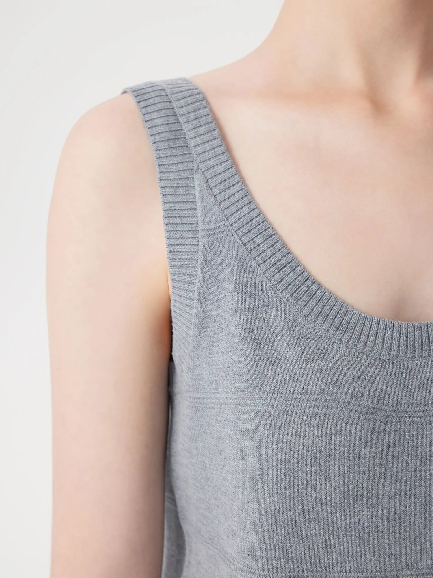 Silk Cashmere Blend Scoop Neck Knit-SUUKSESS-SUUKSESS