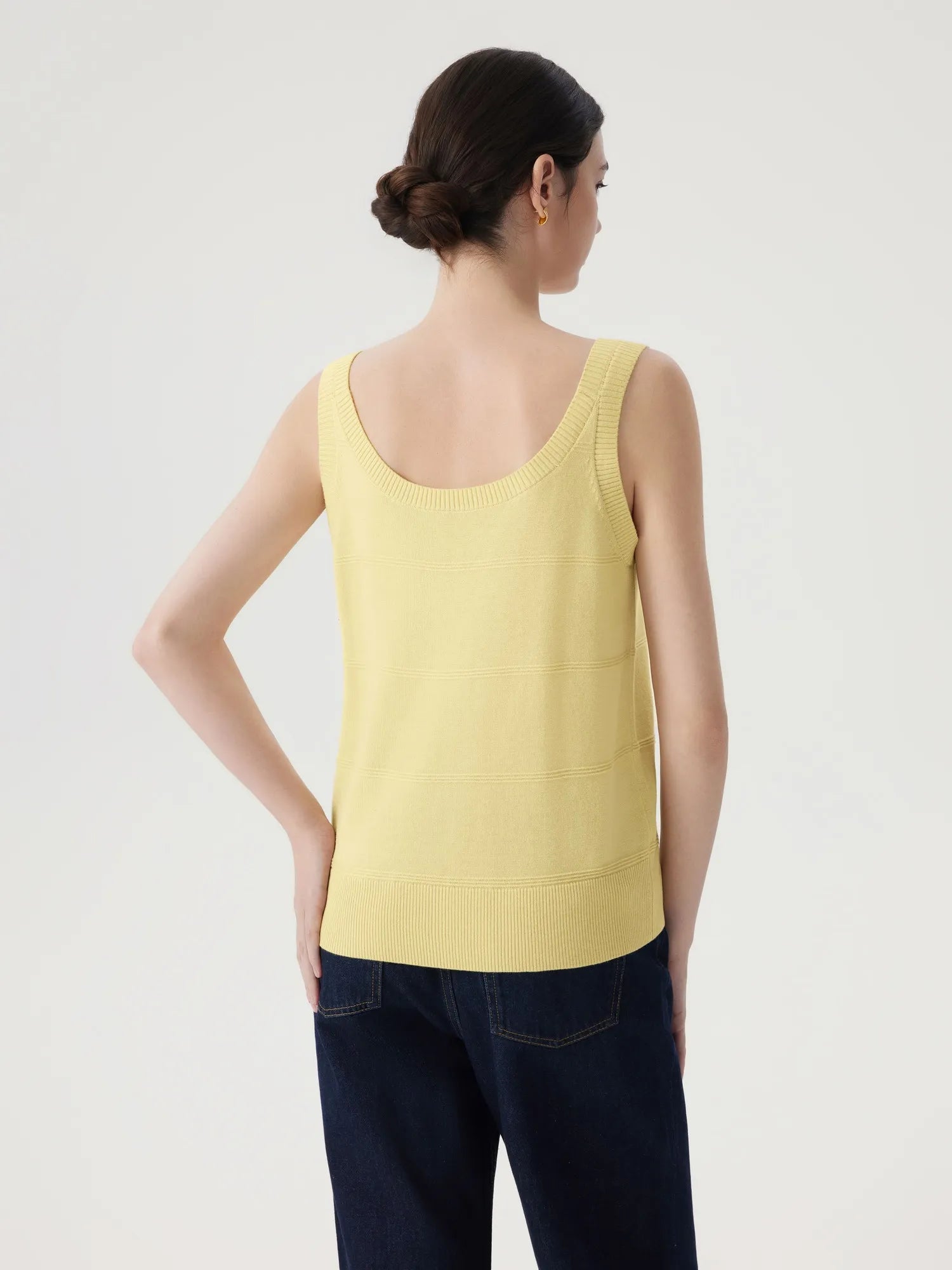 Silk Cashmere Blend Scoop Neck Knit-SUUKSESS-SUUKSESS